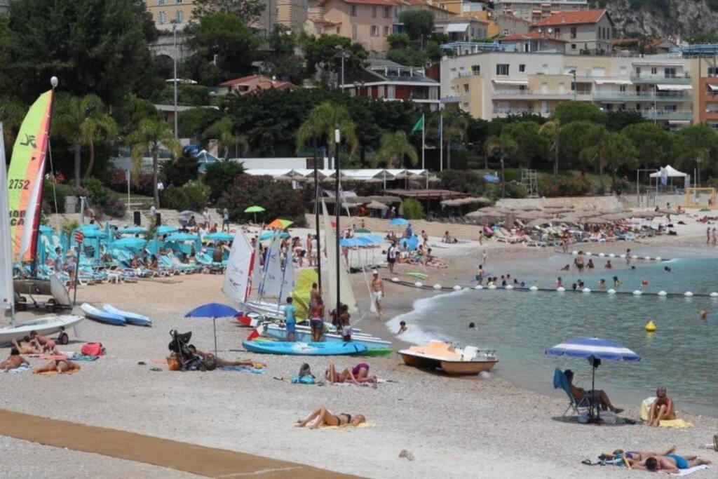 Appartement Grande Terrasse A Cote Monaco & Plage Saint-Antoine  Exteriör bild