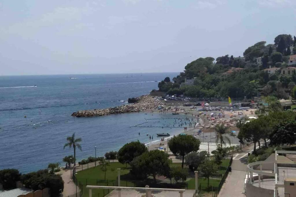 Appartement Grande Terrasse A Cote Monaco & Plage Saint-Antoine  Exteriör bild